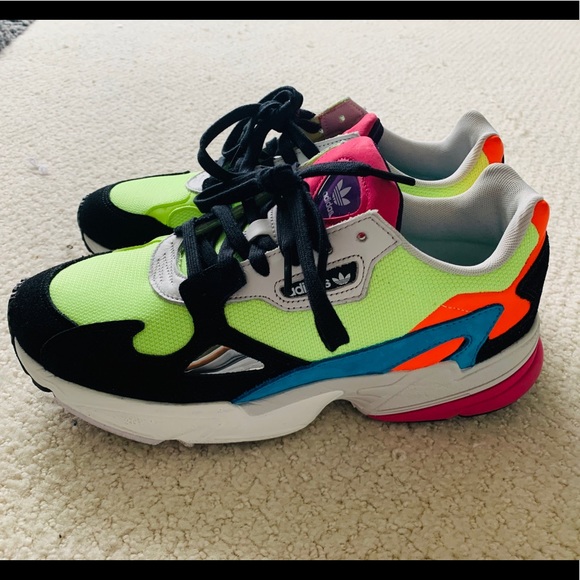 adidas neon color shoes